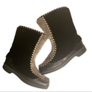 Vintage Snow Land Boots Grey and Back Size…